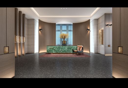 A 호텔 로비 사진