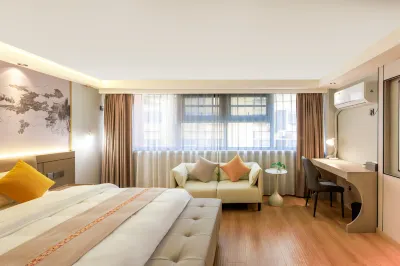 Rujia Pebble Hotel (Linshu Ginza Mall Darihong Plaza) Hotels near Yunxigu