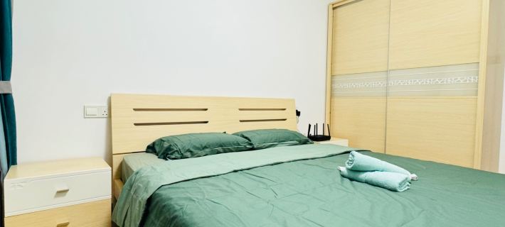 Cozy 2B1R 4pax condo forest City 3A-3201 Hotels in Gelang Patah