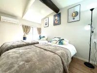 Newly opened! Private rentals available for up to 12 people!  Osaka 1 station 3 minutes! Free Wifi Hotele w: Nishiyodogawa Ward