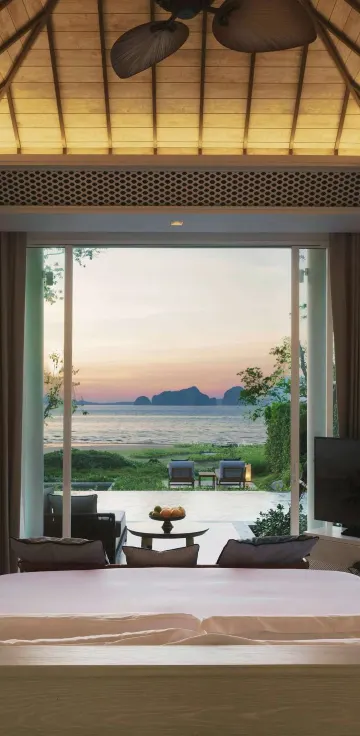 วิลล่าริมสระว่ายน้ำ 2 ห้องนอน