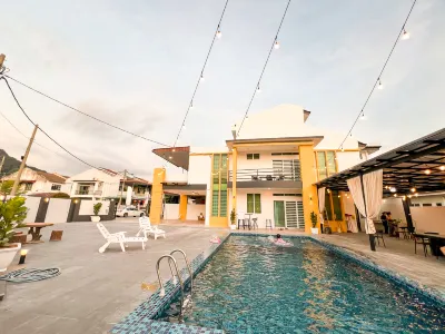 Fairy 2 Pool Villa Ipoh 26 Pax Karaoke Snooker Lego Hotels in 