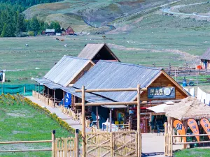 Big Pineapple  | Vintage French Snow Mountain View Resort Homestay (Kanas Scenic Area Branch)