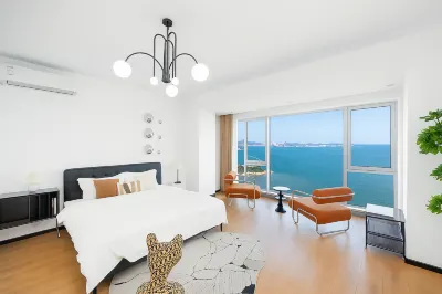 煙台•海閣雲舍｜SeaviewWwmmProjectionRo定製感民宿（濱海廣場店） 酒店