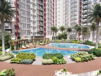 Cozy 2BR at Bloom Residences near NAIA & Skyway 鄰近Jesus The Divine Healer的酒店