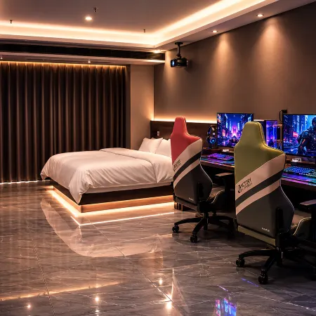 Chaoganxing SS PLanet High-End Customized E-Sports Homestay (BeiGuo Shopping Mall Letai Center)