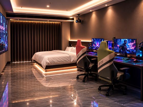 Chaoganxing SS PLanet High-End Customized E-Sports Homestay (BeiGuo Shopping Mall Letai Center)