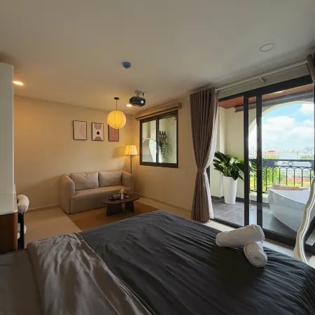 Cưng Homestay SG Отели рядом с достопримечательностью «Курортный отель Binh Quoi 2»