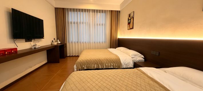 518 Nuanju Homestay Hotéis em Condado de Lingchuan