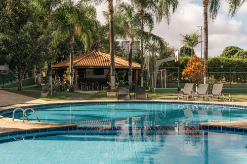 Hotel Dan Inn Franca & Convenções by Nacional Inn - parking