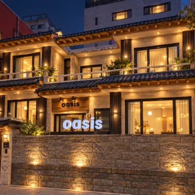 Hotel Oasis Yeonji Hanok 鄰近世界杯体育场的酒店