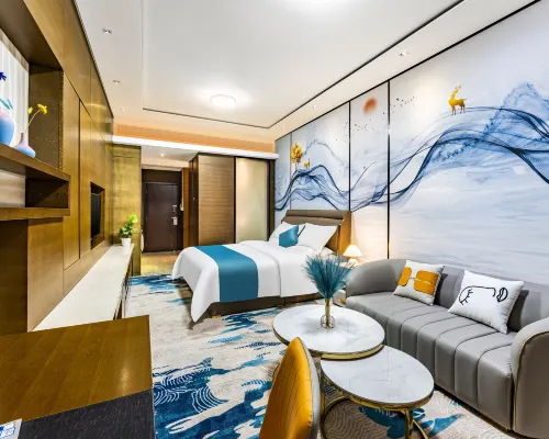 YiBo Hotel Apartment (Guangzhou East Railway Station Tianhe Sports Center Branch)) الغرف Photos