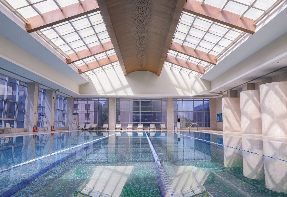 쉐라톤 시안 호텔 수영장