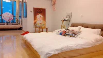 Xiaotu Loft giant screen cinema theme apartment Các khách sạn ở Pukou Yanjiang Zone