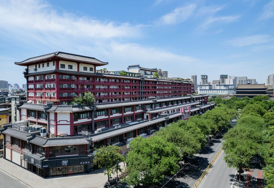 시안 종루 주변 야경