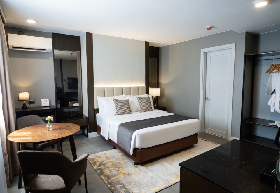 앰버 호텔 세부의 깔끔한 객실 이미지