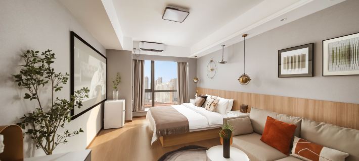 Jiamei Cinema Hotel (Nanjing Olympic Sports New City Science Park Branch) Ξενοδοχεία στην πόλη Ναντσίνγκ