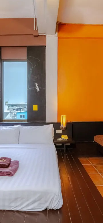 ห้องดีลักซ์เตียงคู่
