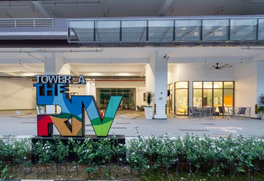 숙소 입구 및 로비