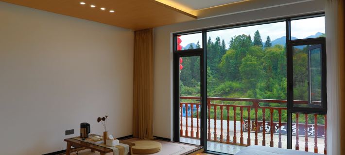 Heron Lodge Mountain Retreat | Hefeng Karst Sanctuary 허펑 호텔