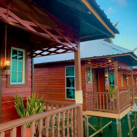 Parapat water village