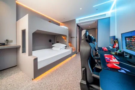 Shenghe E-Sports Hotel (Anfu Wugongshan Avenue) Отели в г. Аньфу