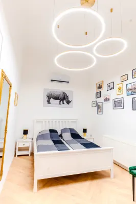 2 bedrooms + living room - your modern home in Budapest