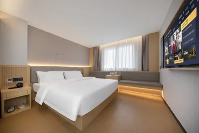 Qingmu Platinum Hotel (Wuhu Ancient City Pedestrian Street) Hoteles cerca de Anhui Technical College of Mechanical and Electrical Engineering (Changjiang Middle Road)