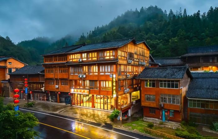 Xitu Mountain Lodge Chill Vibes Luxury Vacation Boutique Stay (Zhaoxing Scenic Area)