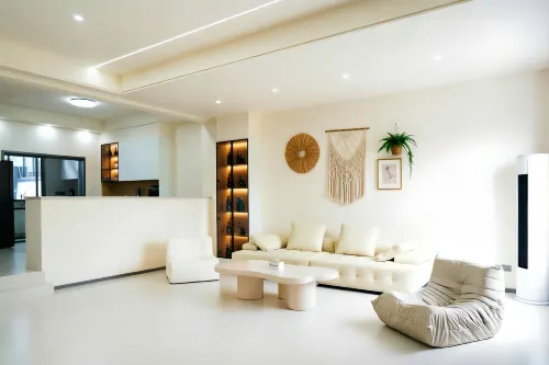 Yaochi Ju Creamy-Style Art Design View Inn (Longchi Mountain Scenic Area, Yaohu Town) - مطابخ