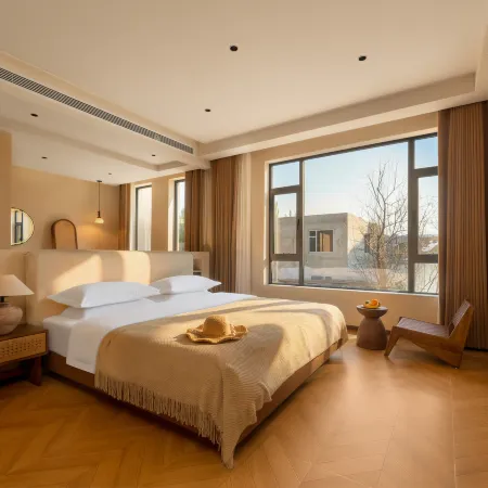 Moyue Moon Field Stargazing Pastoral Family Resort Homestay Dunhuang Mingsha Crescent Lake