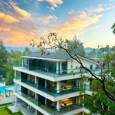 Manman·Angi Gorge Private Hot Spring Resort Designer Villa
