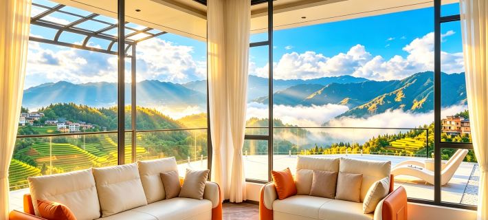 Huali Yunjian Homestay Hoteles en Longsheng