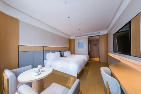 JI Hotel (Dongying Dongsan Road Ginza Plaza) Отели рядом с достопримечательностью «Huanghe Sanjiaozhou Zoo»
