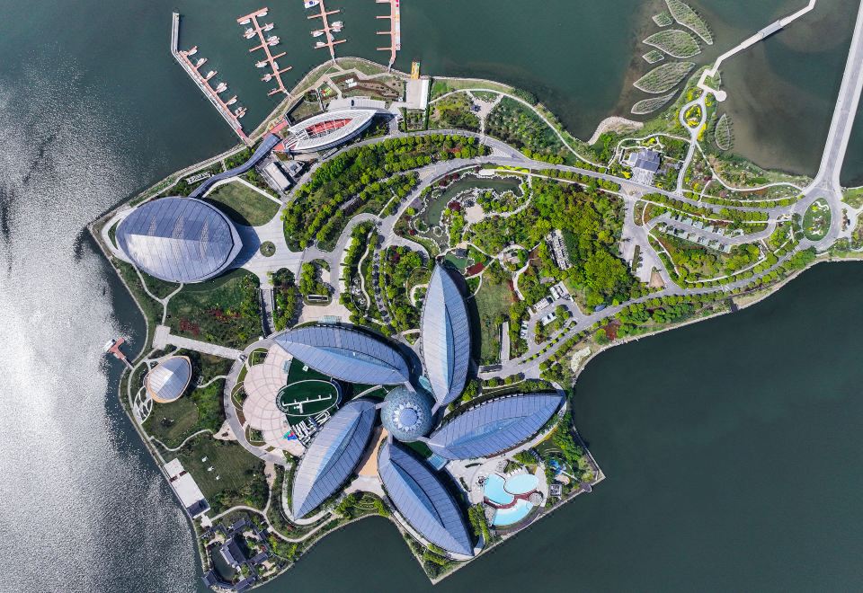 상하이 디수이호 인터컨티넨탈 전경