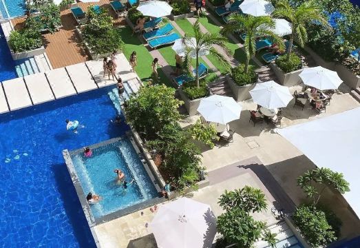 리조트 객실 내부