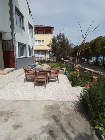 Seaside mansion with detached garden