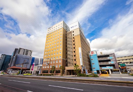 [토요코인 나가사키 에키 마에에서 보이는 아름다운 나가사키 시내 전망]