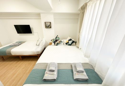 넓은 객실 내부 전망