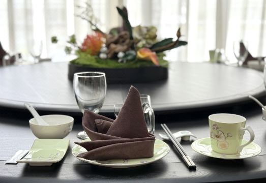 호텔 조식 뷔페 전경