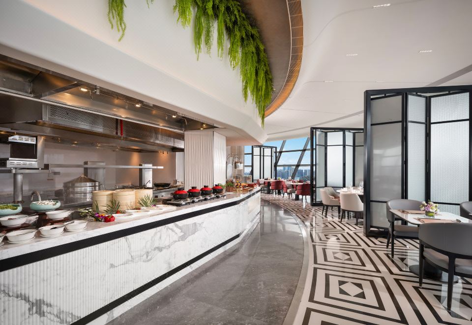 선전 광밍 윈덤 그랜드 호텔의 웅장한 외관 이미지