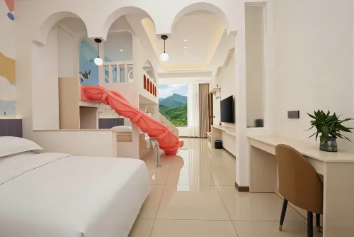 Huixian · Lanfeng | Parent Child Smart Light · Mountain View Wild Luxury Art Homestay - Romantic