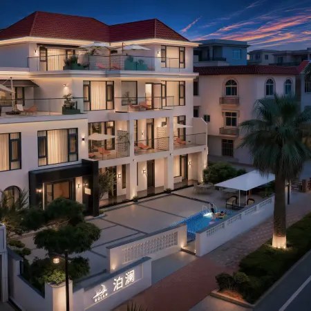 Bolan coffee resort on Meizhou Lsland
