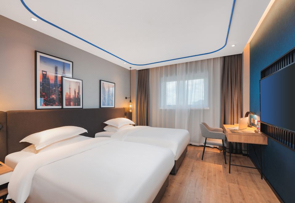 리이 호텔 상하이역의 편안한 휴식 공간