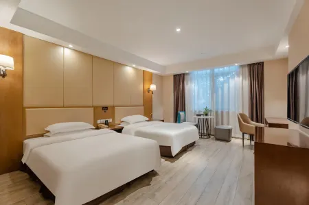 Magnolia Hotel (Hefei High-speed Railway South Station, Ningguo Road Branch) Отели рядом с достопримечательностью «Anhui Jianzhu University (North Campus)»