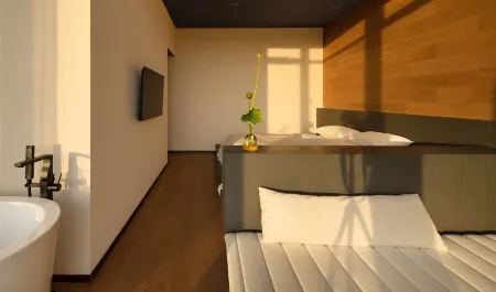 QiYunShan Tianjuli Art Resort Villa Hotel Отели рядом с достопримечательностью «Huangshan Panda Ecological Paradise»