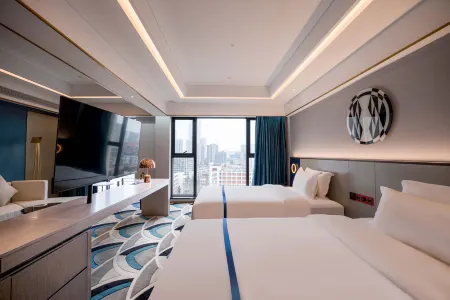 Kunming Guandu Fontoo Hotel Отели рядом с достопримечательностью «Southwest Forestry University Bailong Campus»