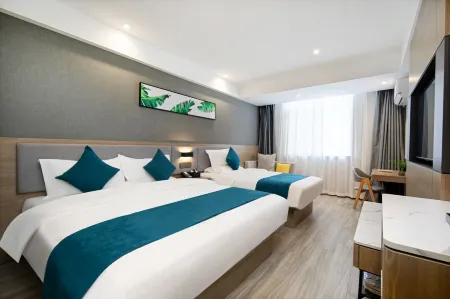 Gutang Smart Hotel (Taiyuan Jinxu Scenic Area) Отели рядом с достопримечательностью «Tang Shuyu Temple»