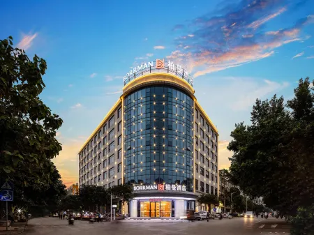 Borrman Hotel (Beihai Hepu High-Speed Railway Station) Отели в г. Хепу