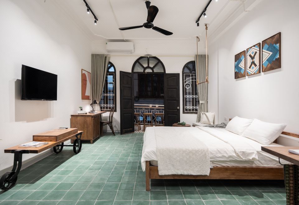 머메이드 부티크 아파트먼트의 욕실 또는 주방 공간